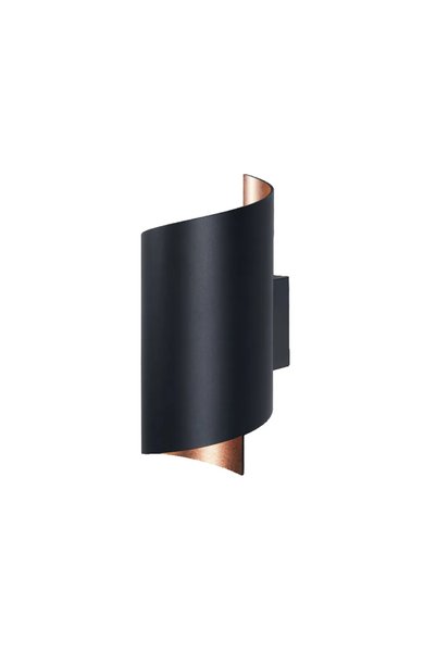 Osram Intelligenta Smart Twist φωτιστικό τοίχου LED, μαύρο, ρυθμιζόμενο, 12 W...