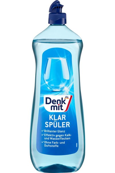 Denkmit Soluție de clătire pentru vase, 1 l
