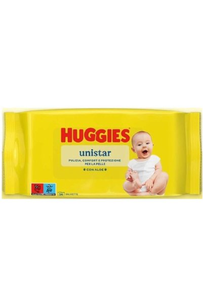 OEM Unistar βρεφικά υγρά μαντηλάκια, 56 τεμάχια
