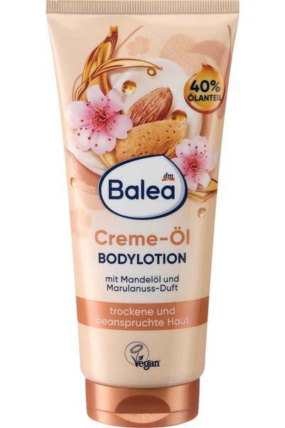 BALEA Loțiune cremă pentru corp cu ulei de migdale, 200 ml