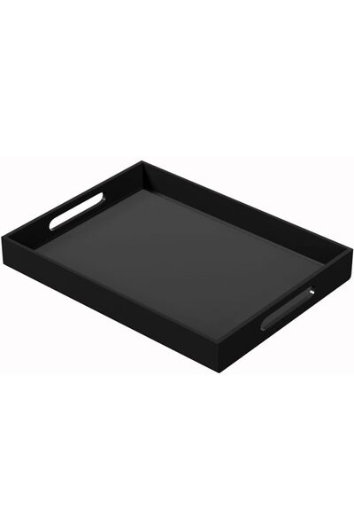 Generic Acrylic Serving Tray 12x16 Inches -Spill Proof- Decorative Tray Organ...
