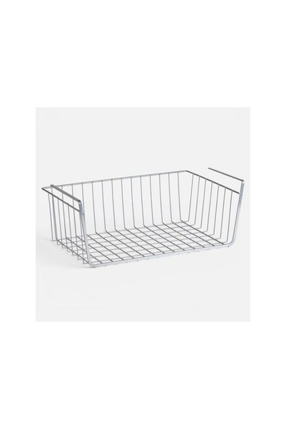 Jumbo Raft Organizator Suspendabil Metalic Argintiu 40x26x15cm