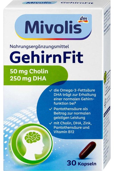 mivolis Capsule CreierFit, 37,3 g