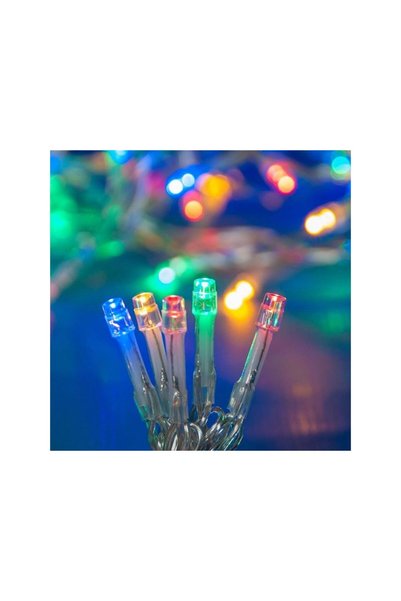 Jumbo Instalatie de Lumini cu 100 de Becuri LED cu Program 4.95m de Interior ...