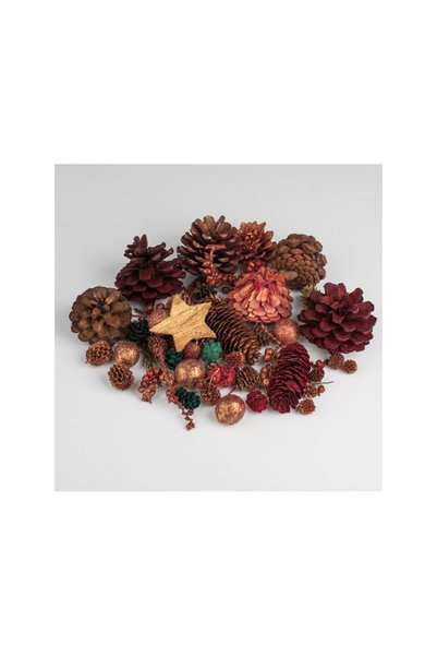 Jumbo Potpurri Decorativ de Craciun cu Aroma de Mar & Scortisoara 200g