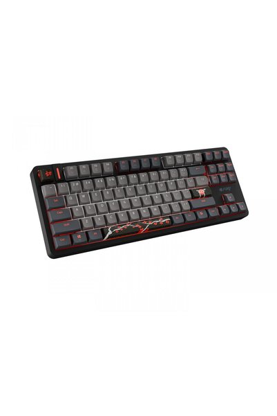 FURY Kanabo K6 TKL Gaming Keyboard, Gateron Magnetic Orange Linear Switches, ...