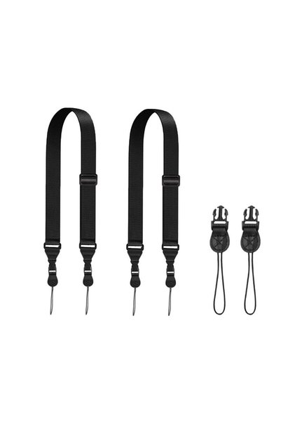 SWIUKPHE Professional Black Camera Lanyard 2-Pack, Detachable Shoulder Strap ...