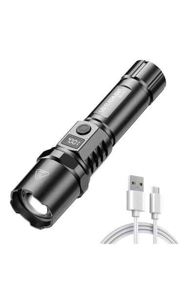 SmartMaster High Power Flashlights, Rechargeable LED Flashlights Camping Ligh...
