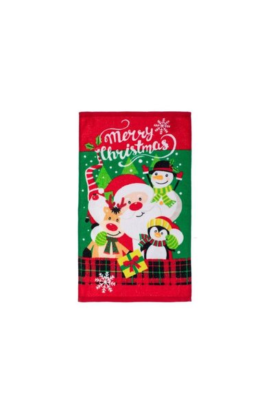 Jumbo Prosop Maini din Bumbac de Craciun pentru Copii 50x30cm