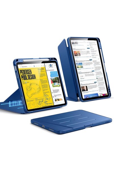 Generic for iPad Air 11 Inch M4/M3/M2 Case, iPad Air 5th/4th Gen Case, Blue