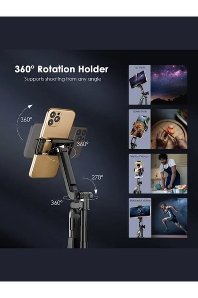 Generic Brand Oraimo Smart Tripod Stand 360 Degree Gimbal Stabilizer