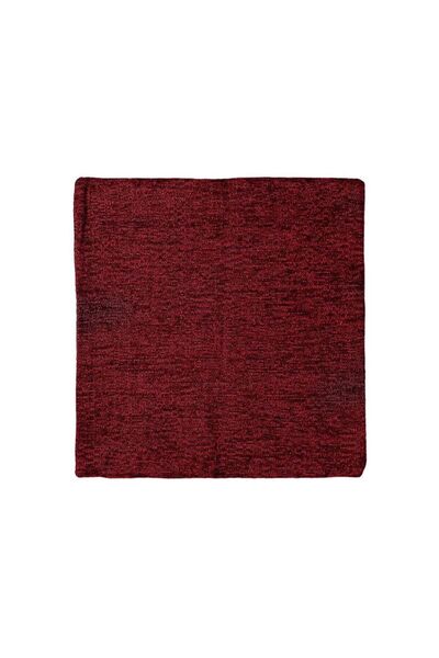 Jumbo Fata de Perna Decorativa de Iarna Chenille Bordo 40x40cm