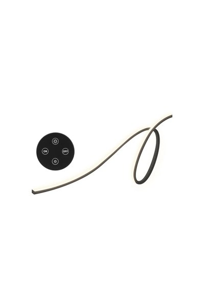 Osram Bandă LED FLEX ACOUSTIC 2,6 m 29 W 260 lm 3000 K neagră cu telecomandă