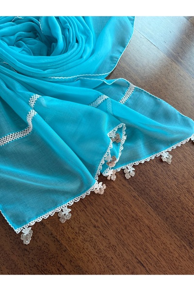 Nimet Abla Butik Hand Embroidered Shawl Hijab