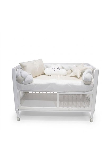 Generic Velvet Baby Bedding Set with Braided Tassel and Decorative Pillows, 5...