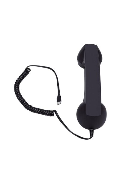 GENERAL Retro Phone Handset, Noise Cancelling Mic Handset, Type C Wired Handh...