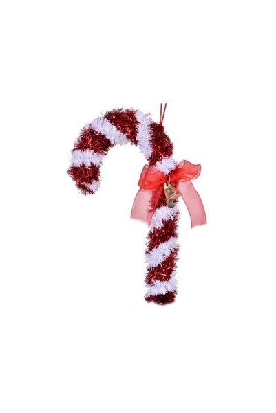 Jumbo Ornament Brad de Craciun Baston Tinsel 16cm