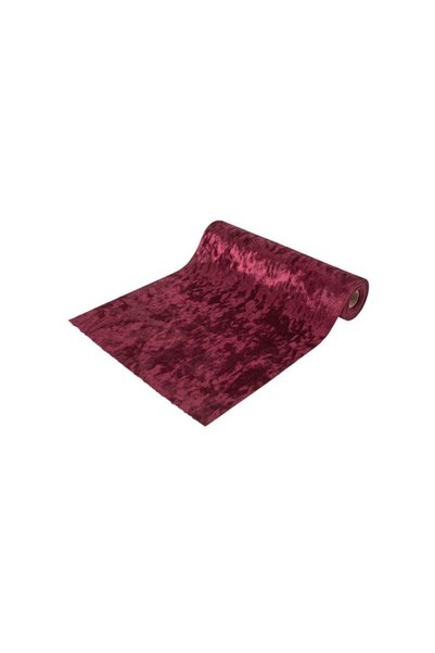 Jumbo Christmas Decorative Fabric Burgundy Velvet 5mx28cm