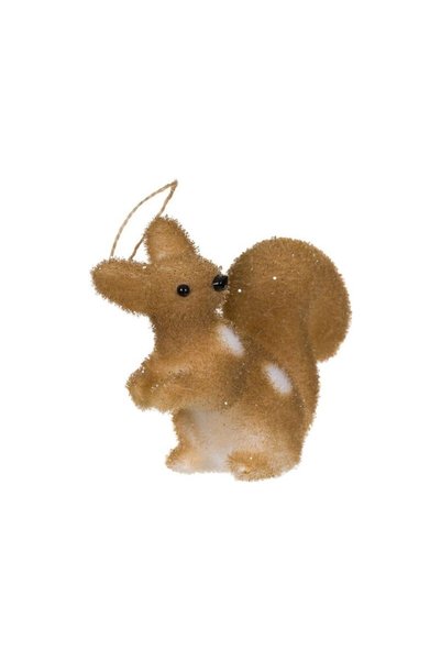 Jumbo Ornament din Spuma pentru Brad de Craciun Veverita Maro 12cm