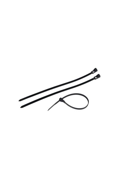 Jumbo Coliere pentru Cabluri Negre Reutilizabile 20x0,48cm - 45buc