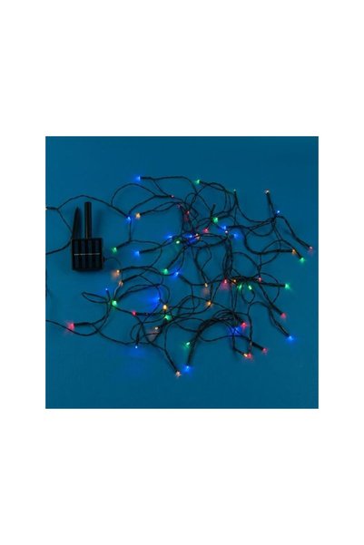 Jumbo Instalatie de Lumini Solara cu 60 de Becuri LED 10.3m - Multicolora