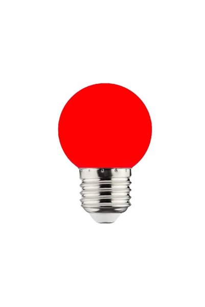 Horoz Bec LED Rainbow 1 W E27 κόκκινο 34 lm 220–240 V