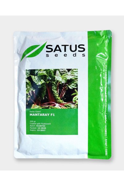 NO BRAND Satus Seeds Mangold Mantaray F1 (Red) – 250g