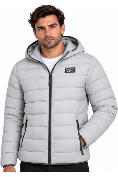 Generic Men Charcoal Duffle Coat