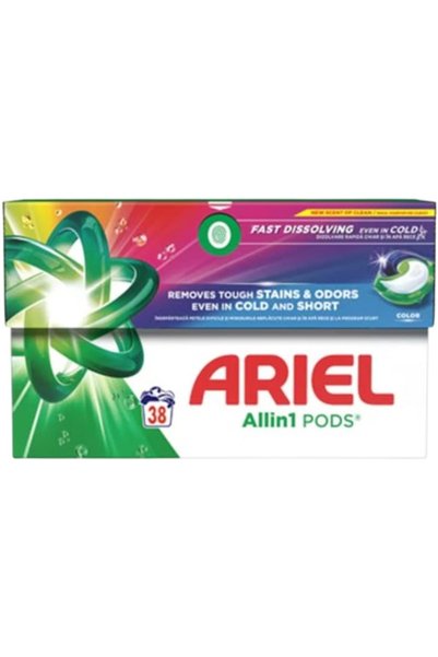 OEM Detergent de rufe capsule AIO Color, 38 buc