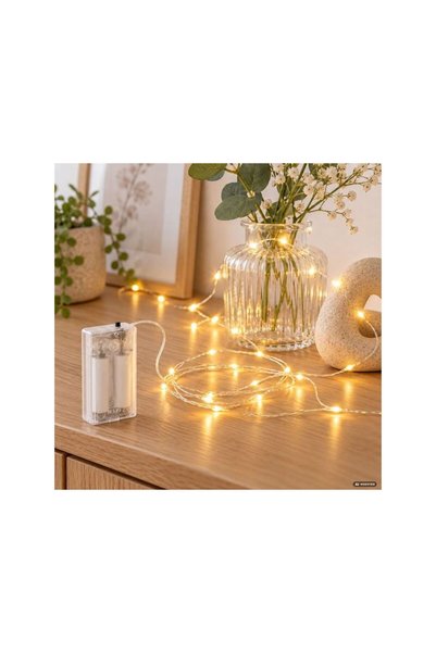 Jumbo Instalatie de Lumini Fairy Lights cu 20 LED-uri Alb Cald - 1,9m