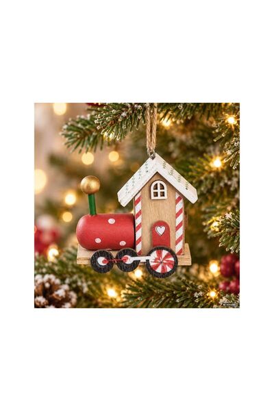 Jumbo DECOR LEMN CRA TREN-CASUTA 7X4X7CM