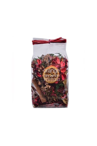 Jumbo Potpourri Decorativ de Craciun Rosu Portocale Scortisoara 180g