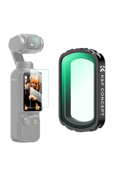 K&F CONCEPT فلتر حماية من الأشعة فوق البنفسجية متوافق مع DJI OSMO Pocket 4/3