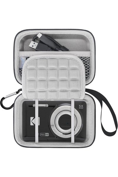 Generic Camera Case for KODAK PIXPRO FZ55 / FZ45 / FZ53 / FZ43 Camera, Gray