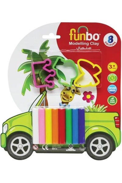 Generic Modeling Clay Kit with 3 Molds 100 g