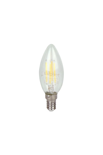 LEDLINE Λάμπα LED LED Line LITE FILAMENT C35, σχήμα κεριού, 6 W, E14, 2700 K,...