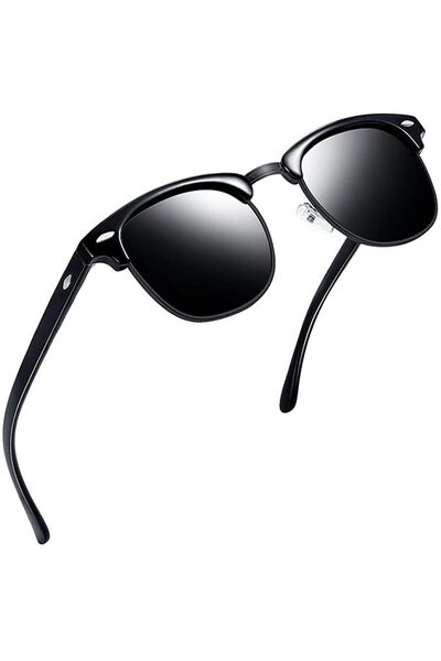 Joopin Square Sunglasses for Men Women Polarized UV400 Protection