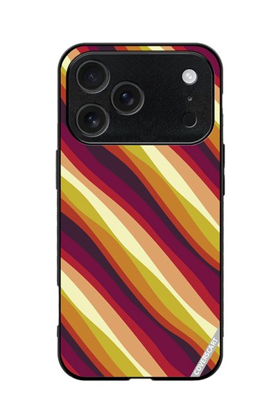 Coverscart Protective Printed Case Cover for iPhone 17 Pro Max Retro Wavy Str...