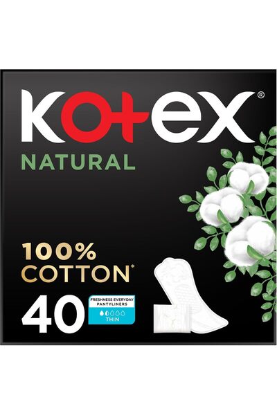 Kotex Panty Liner Cotton Normal 40 Pads