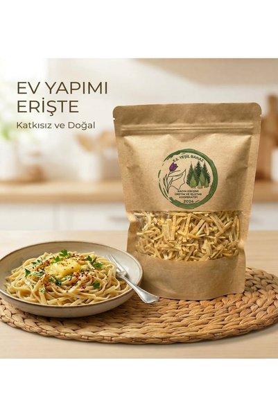 Yeşil Banaz Kadın Kooperatifi EV YAPIMI SADE ERİŞTE500 gr