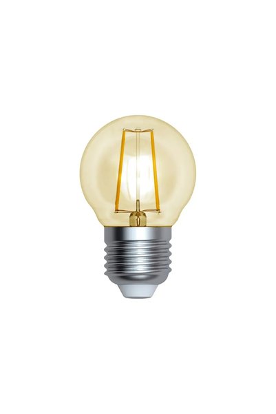 Milanlux Bec LED cu filament P45 MLNP4542727FA, E27, 4 W, 2700 K, 400 lm, ambra