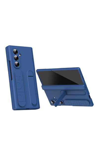 bbtech Samsung Galaxy Z Fold 8 Ultra ile Uyumlu MagSafe Özellikli Standlı Bilek Askılı Kılıf