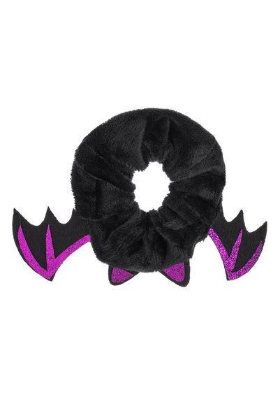 OEM Elastic Textil Par Negru Liliac cu Glitter Fucsia Aripi 3D de Halloween