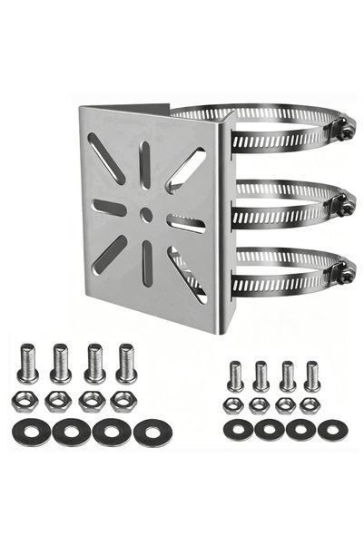 GENERAL Universal Vertical Pole Mount for Security Camera – Heavy Duty Bracke...