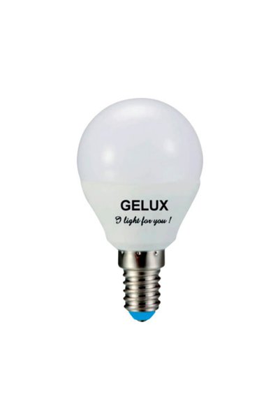 OEM Bec LED Gelux E14 8W 806 lumeni, glob mat B35, lumină rece