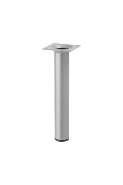 OEM Tarrox round furniture leg Ø30x300 mm, silver