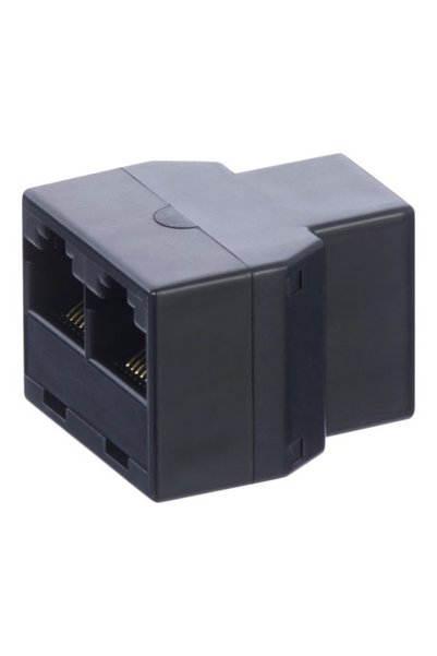 OEM S-Impuls ISDN RJ45 διακλαδωτής/διανομέας 2 εξόδων για καλώδιο δικτύου