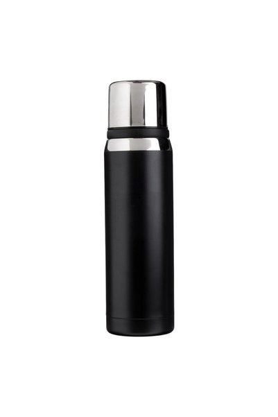 OEM Sticla Izoterma din Otel Inoxidabil Negru cu Siret 700ml