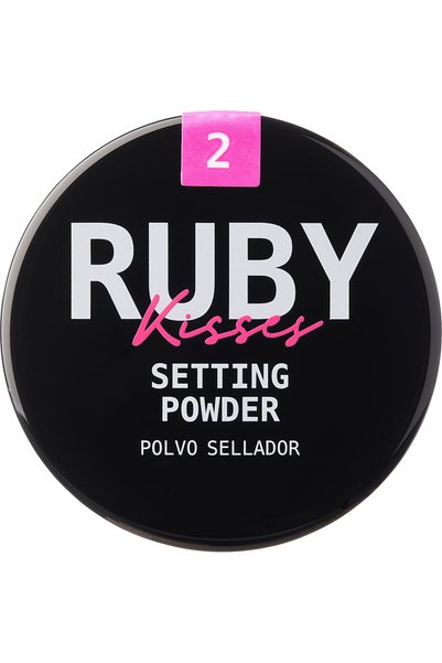 Ruby Kisses Pudră fixare Banana, 12 g