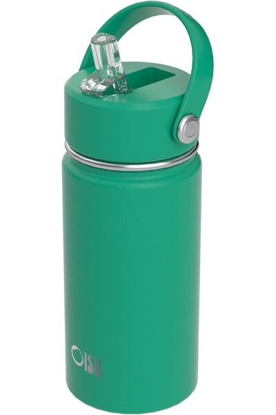 Generic Kids Water Bottle with Straw Lid 14oz/400 ml, Vacuum Insulated 316 St...